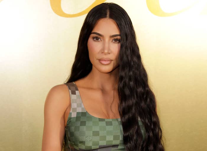 A closeup of Kim