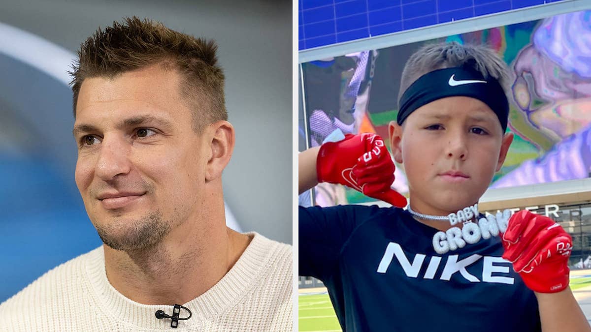 The former NFL star said that Baby Gronk's father reached out to him over 500 times.