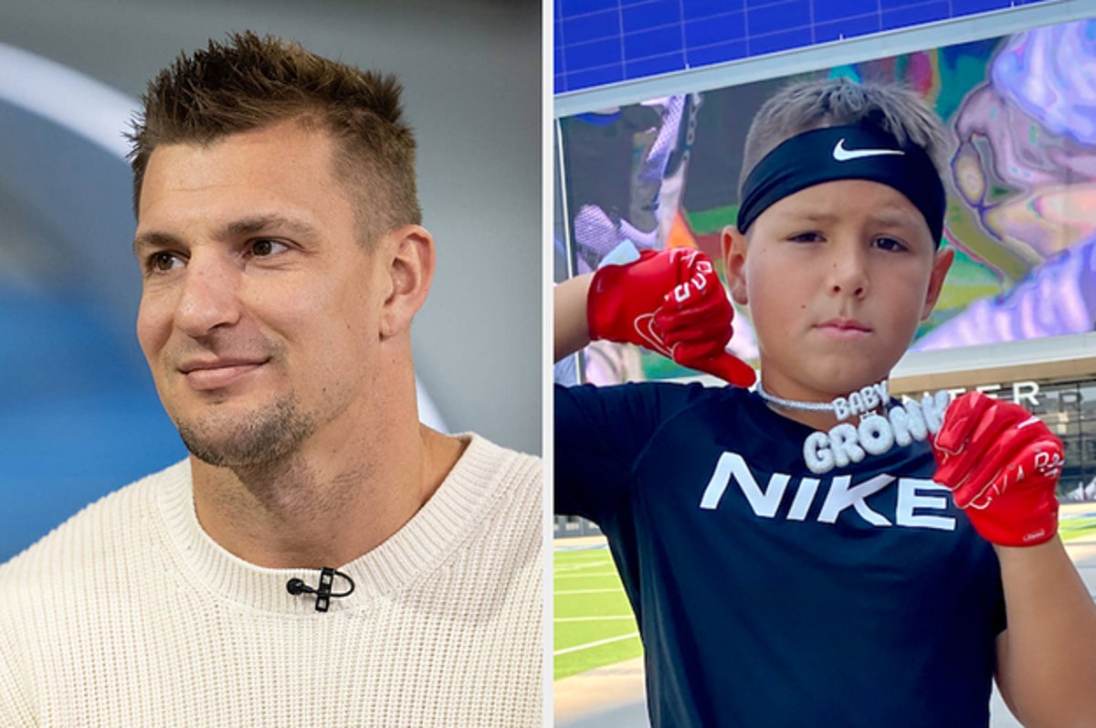 Who is 'Baby Gronk' and how did he become so popular on social