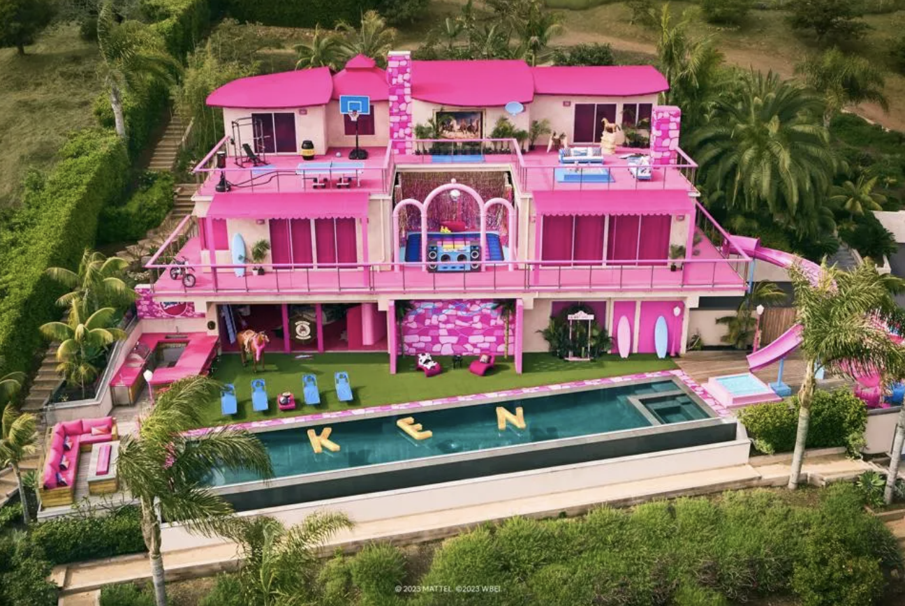 The Barbie house