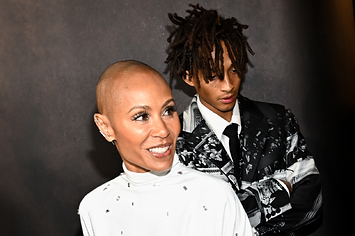 jada and jaden on the red carpet