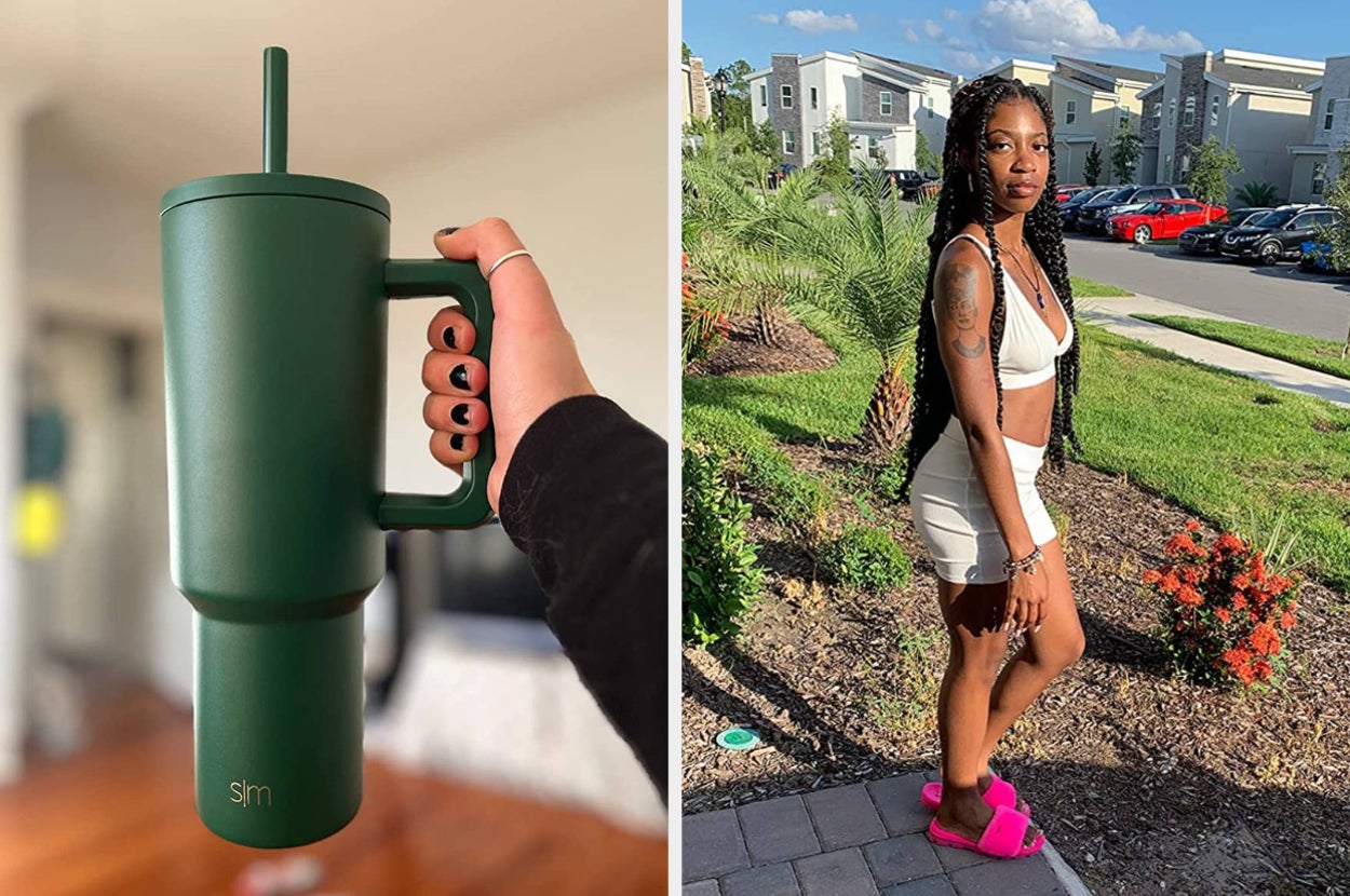 water bottle and workout set 
