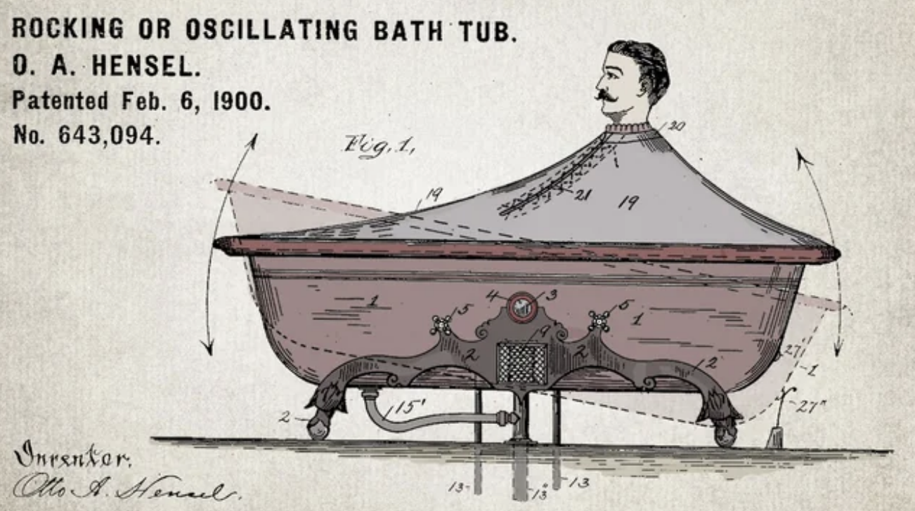 专利申请一个振荡浴缸