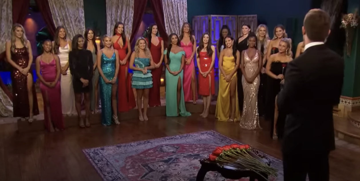 Rose ceremony on &quot;The Bachelor&quot;