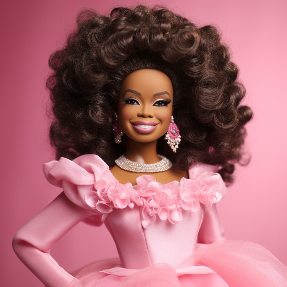 Oprah barbie doll hot sale