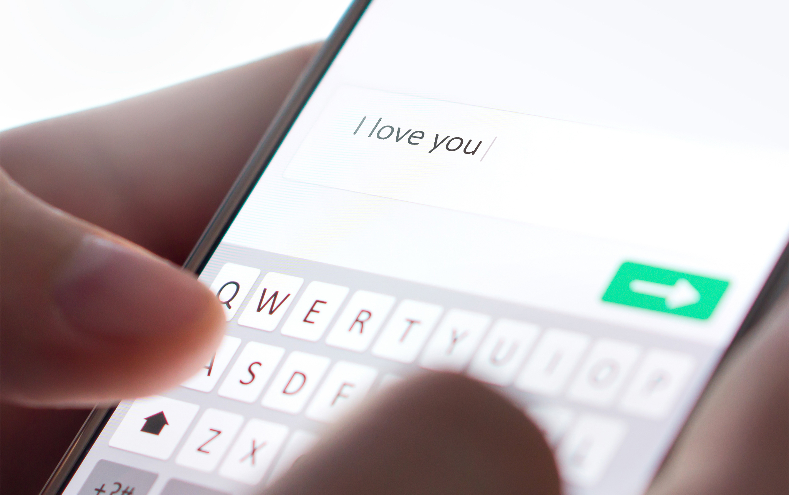 &quot;i love you&quot; text