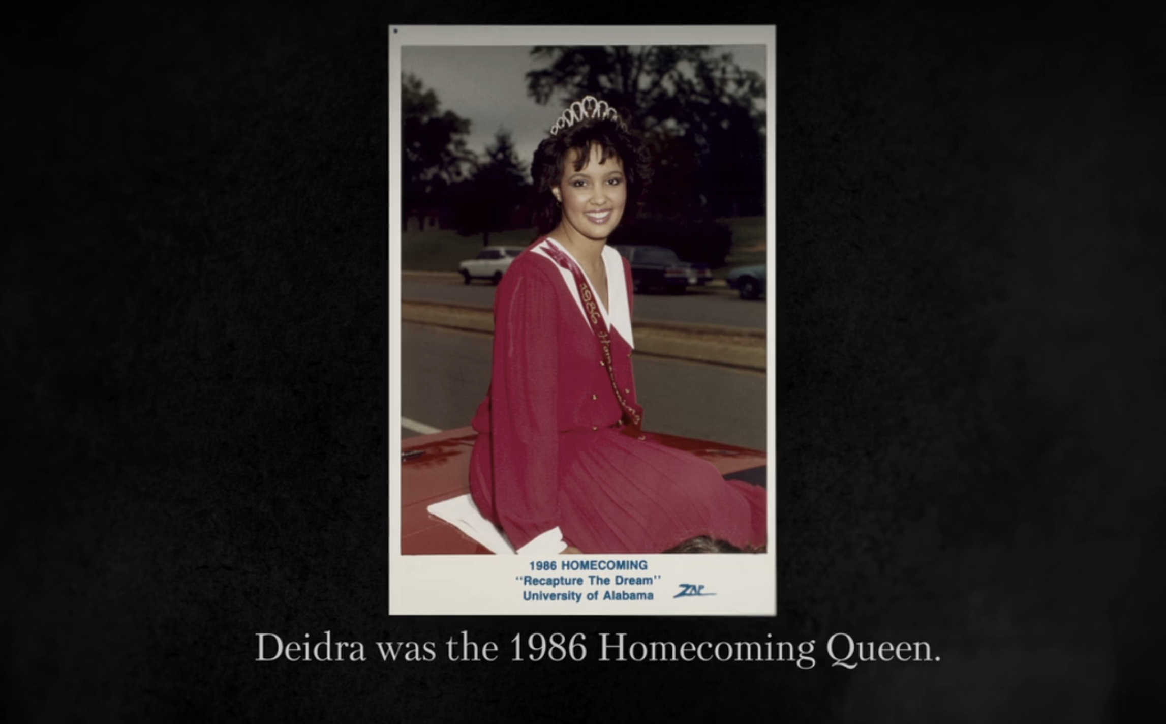 Deidra was the 1986 Homecoming Queen.