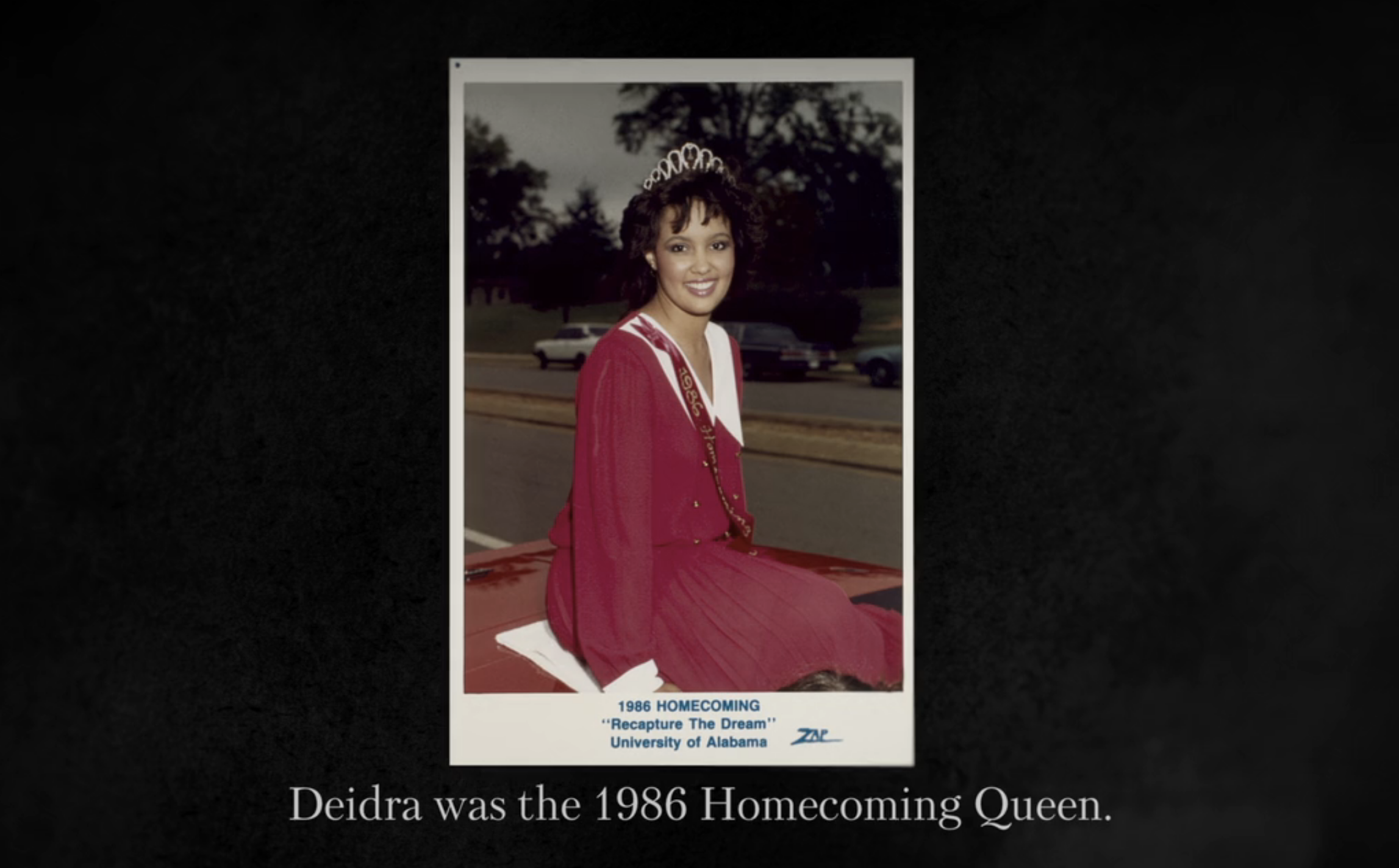 Deidra was the 1986 Homecoming Queen.