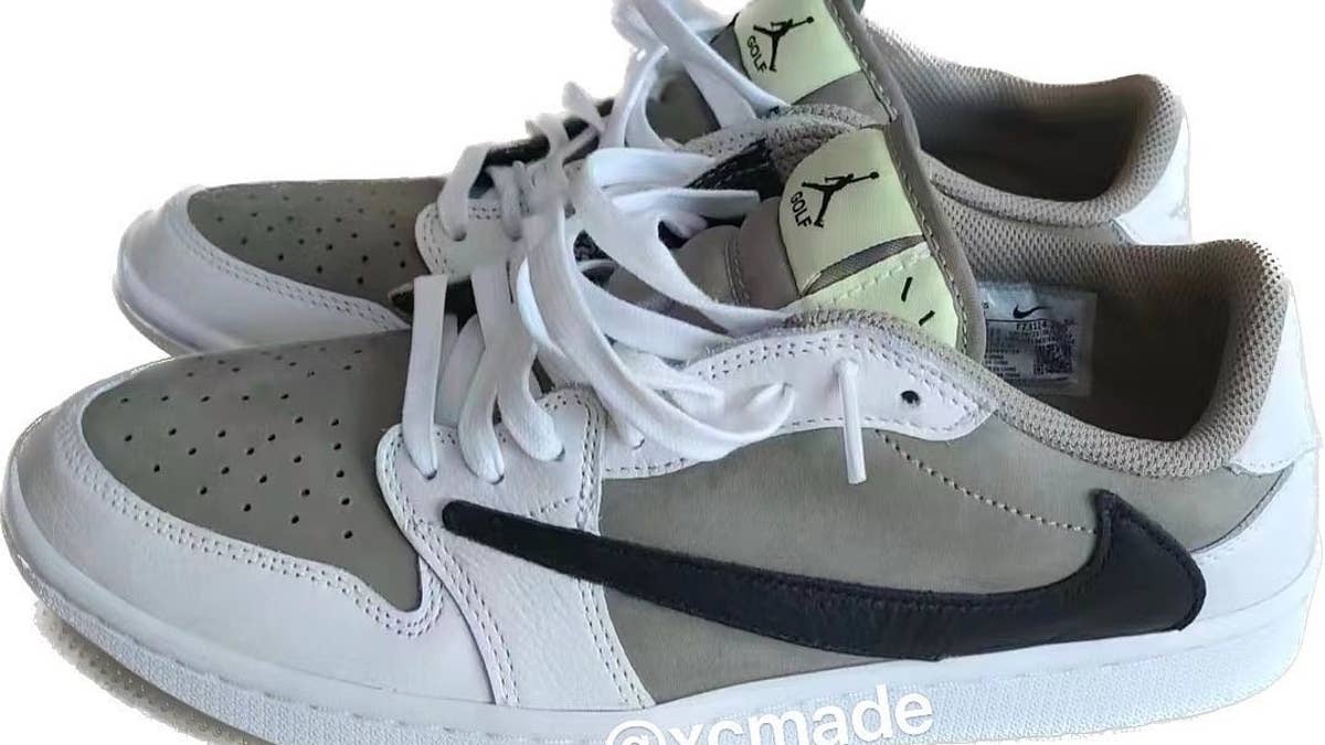 First look at La Flame's Jordan 1 Low Golf collab.