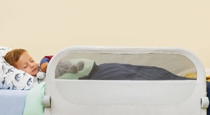 A travel bed rail will keep your youngster on their bed and hopefully asleep