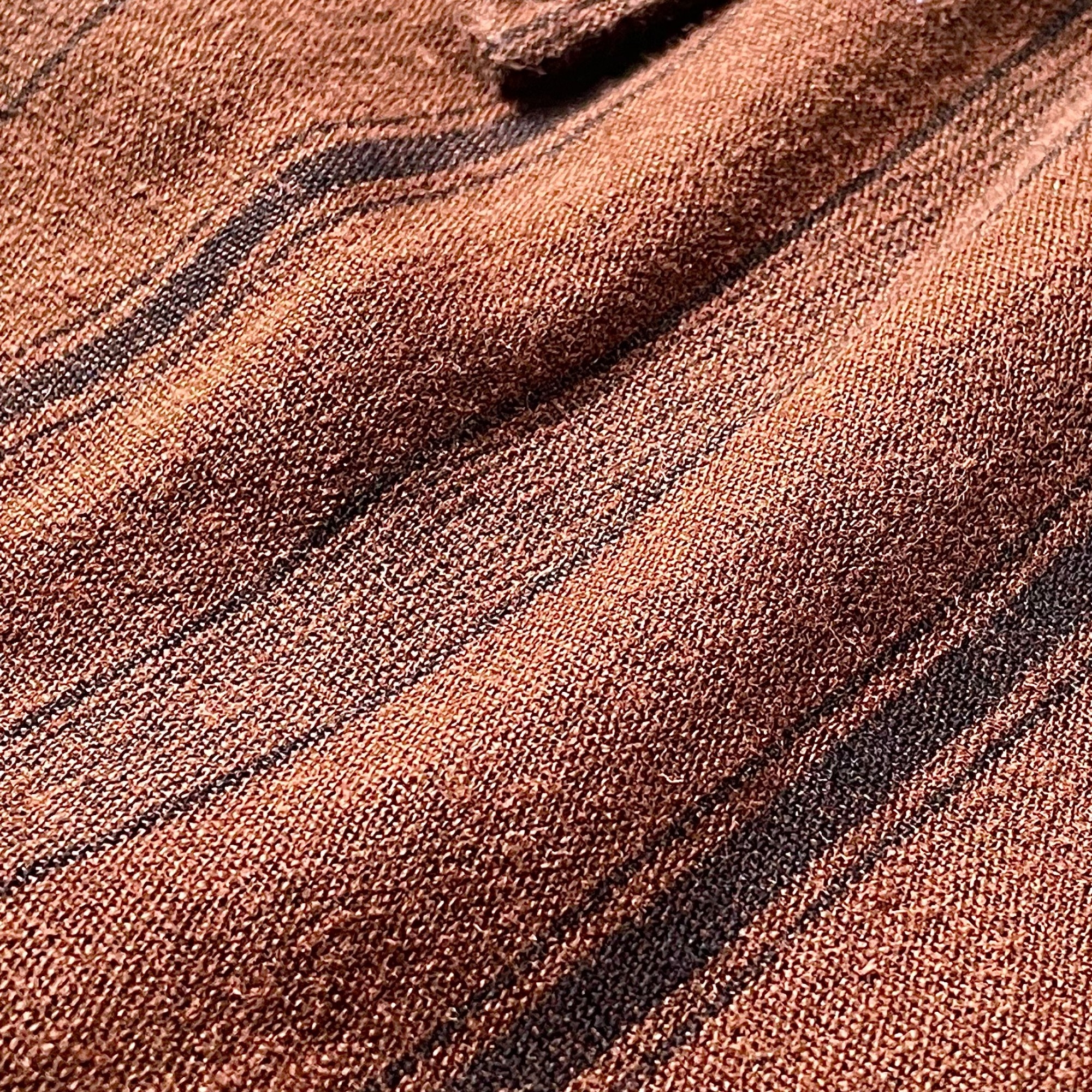 GU(ジーユー)のおすすめのメンズアイテム「リネンブレンドシャツ(5分袖)(ストライプ)」