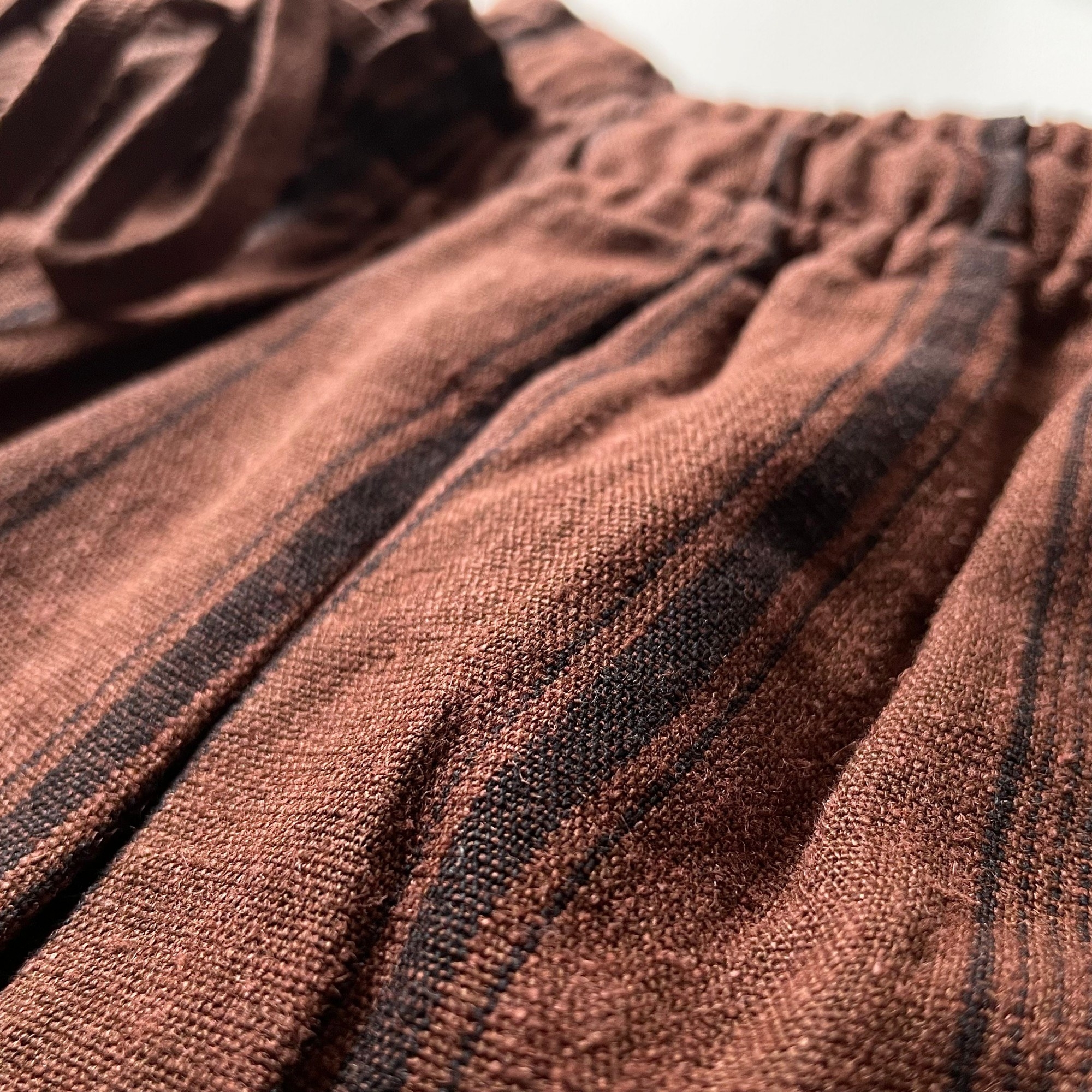 GU（ジーユー）のおすすめのメンズアイテム「リネンブレンドイージーアンクルパンツ（柄）」