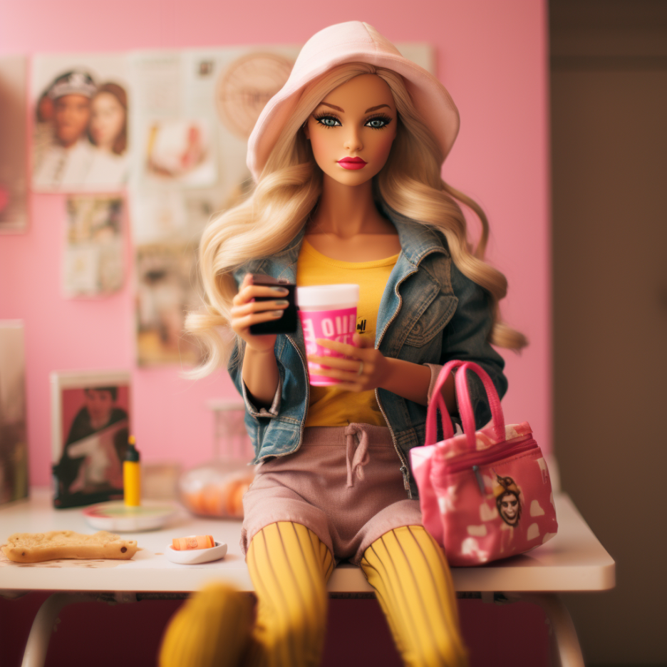 &quot;VSCO girl&quot; Barbie