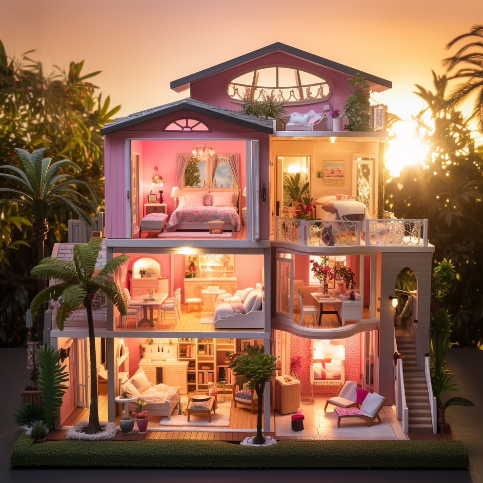 Barbie's Dreamhouse In 35 Countries Around The World AI
