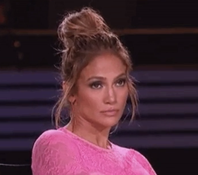 Jennifer Lopez on "American Idol"