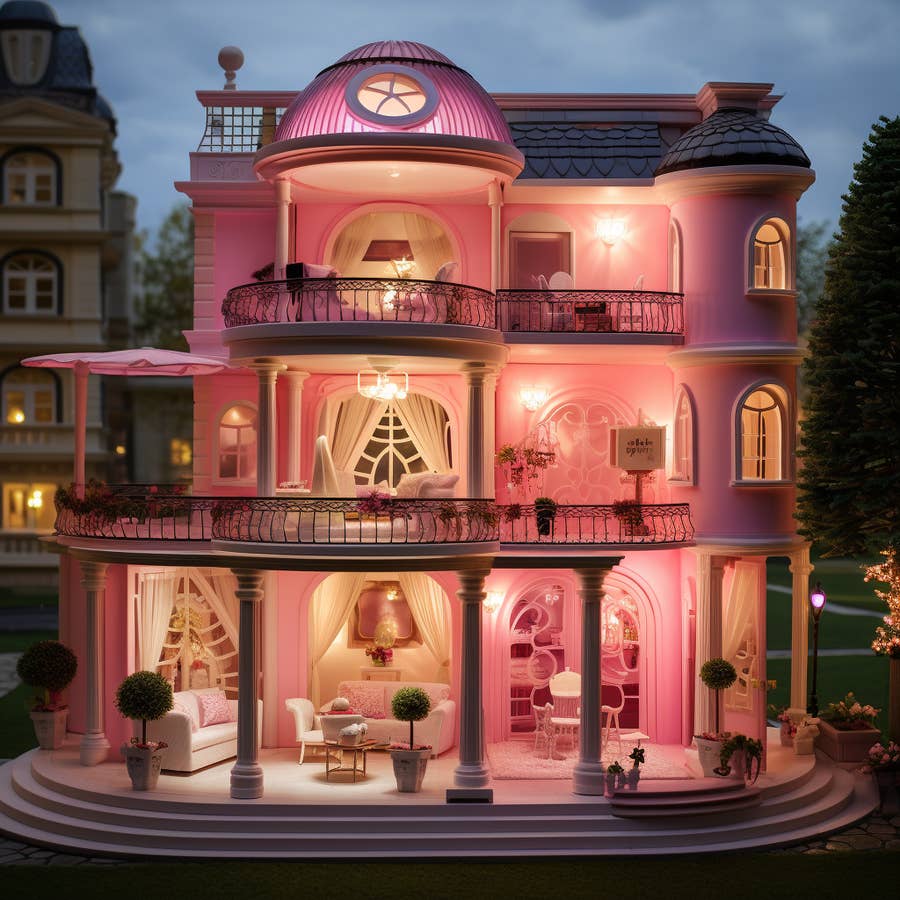 World's Smallest Barbie Dreamhouse