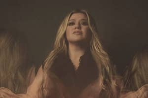 Kelly Clarkson on the cover of her new album, "Chemistry"