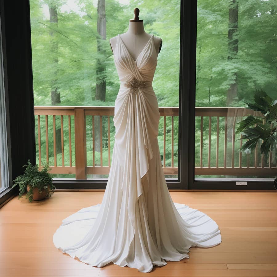 AI Photos Of Wedding Dresses From Every State