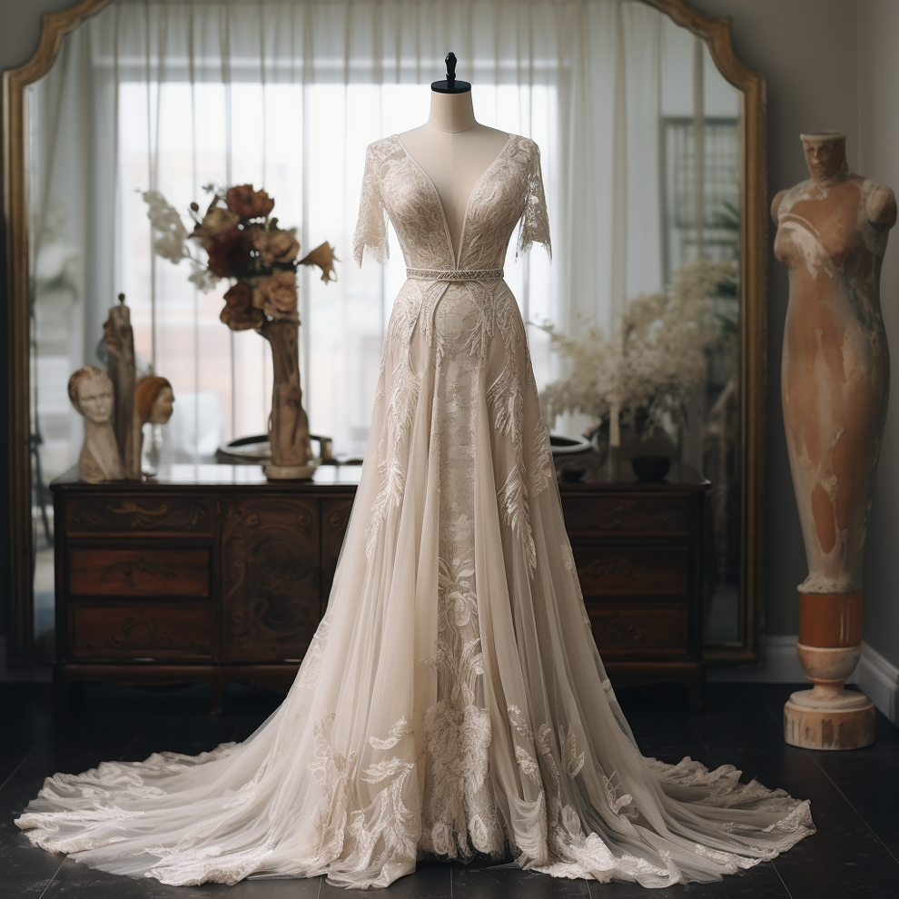 AI Photos Of Wedding Dresses From Every State