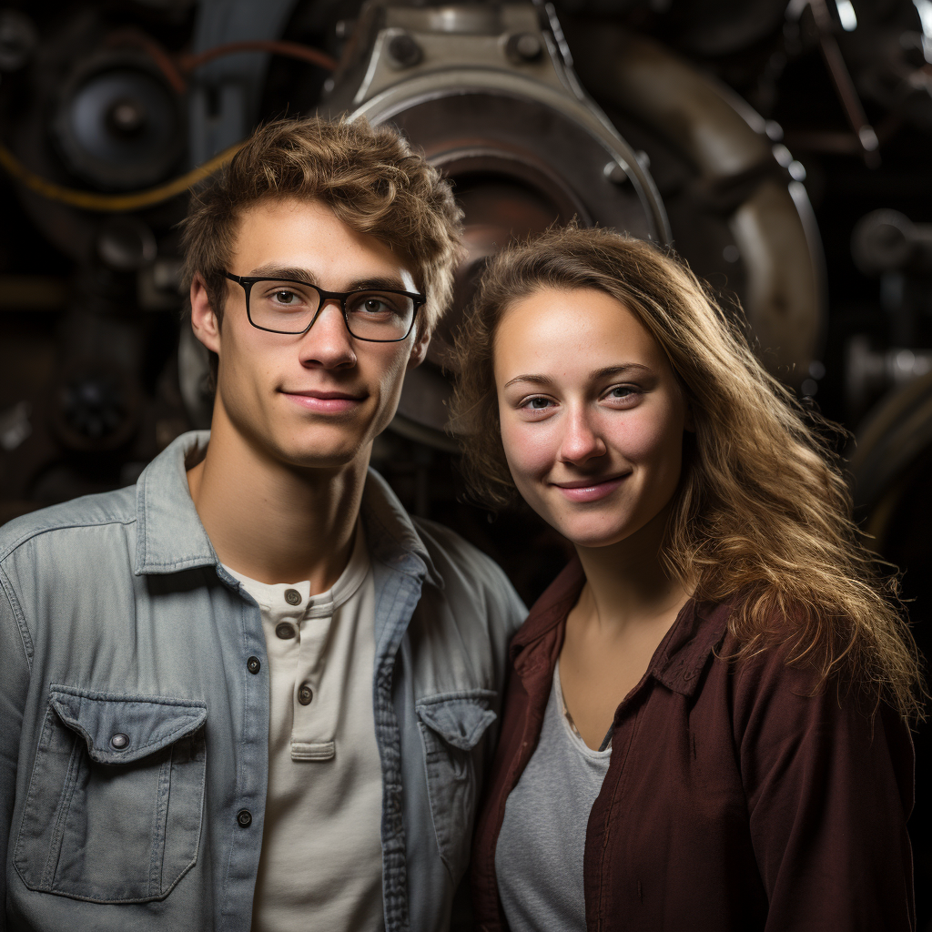 AI Photos Of Men And Women In Every College Major