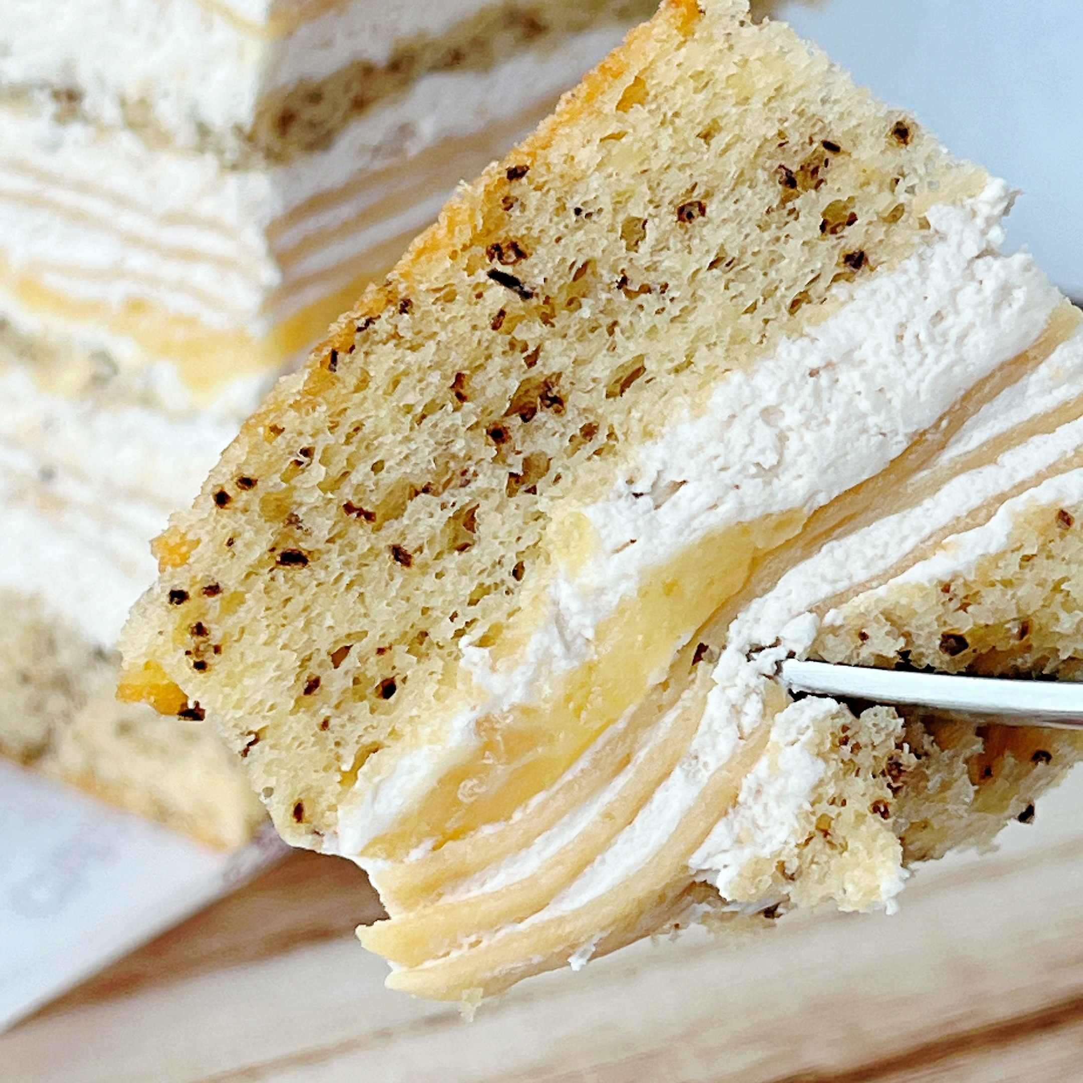 Châteraisé（シャトレーゼ）おすすめの季節限定ケーキ「瀬戸内レモンと紅茶のクレープケーキ」