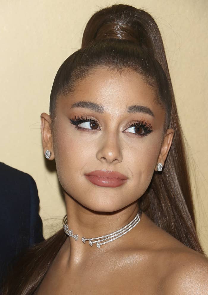 Ariana Grande Cat-Eye Beauty Look TikTok Skit