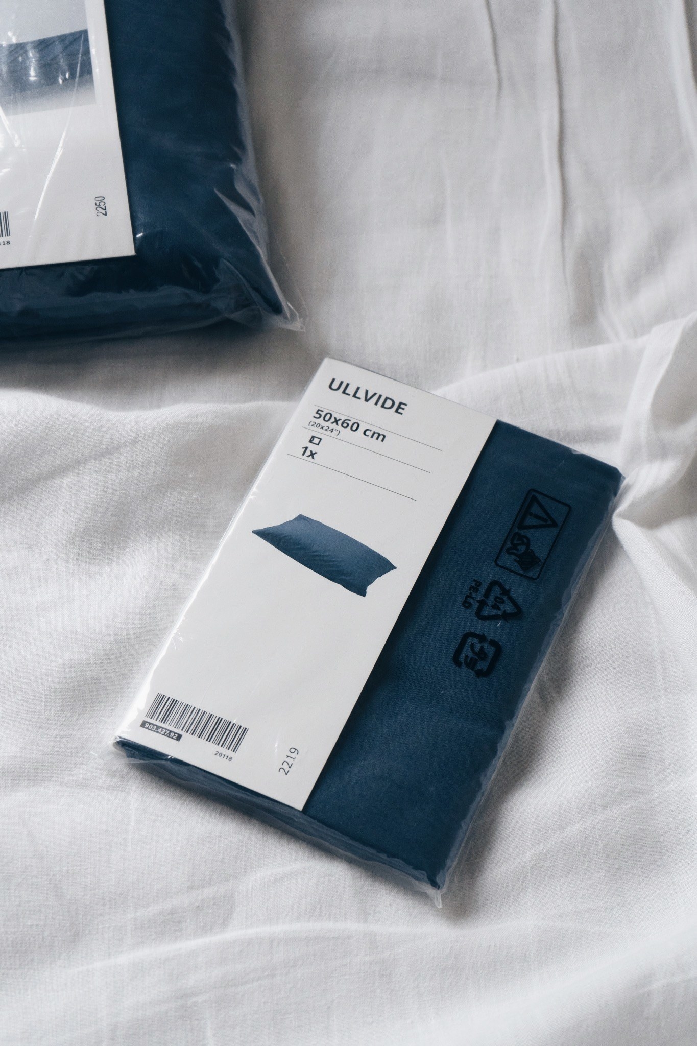 IKEA(イケア)のおすすめの便利アイテム「ULLVIDE ウッルヴィーデ 枕カバー 50x60cm」