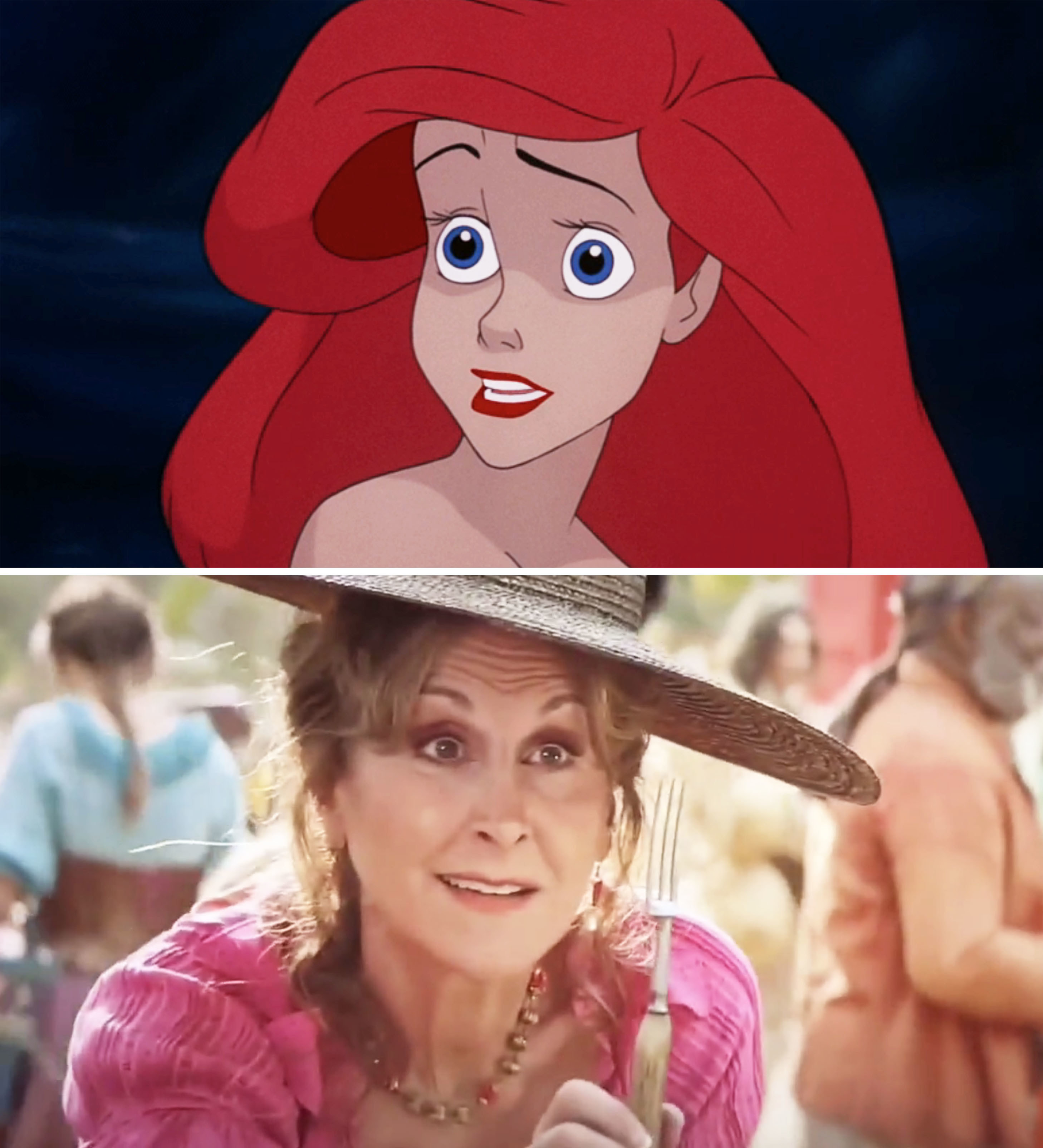 Jodi Benson in both &quot;Little Mermaid&quot; films