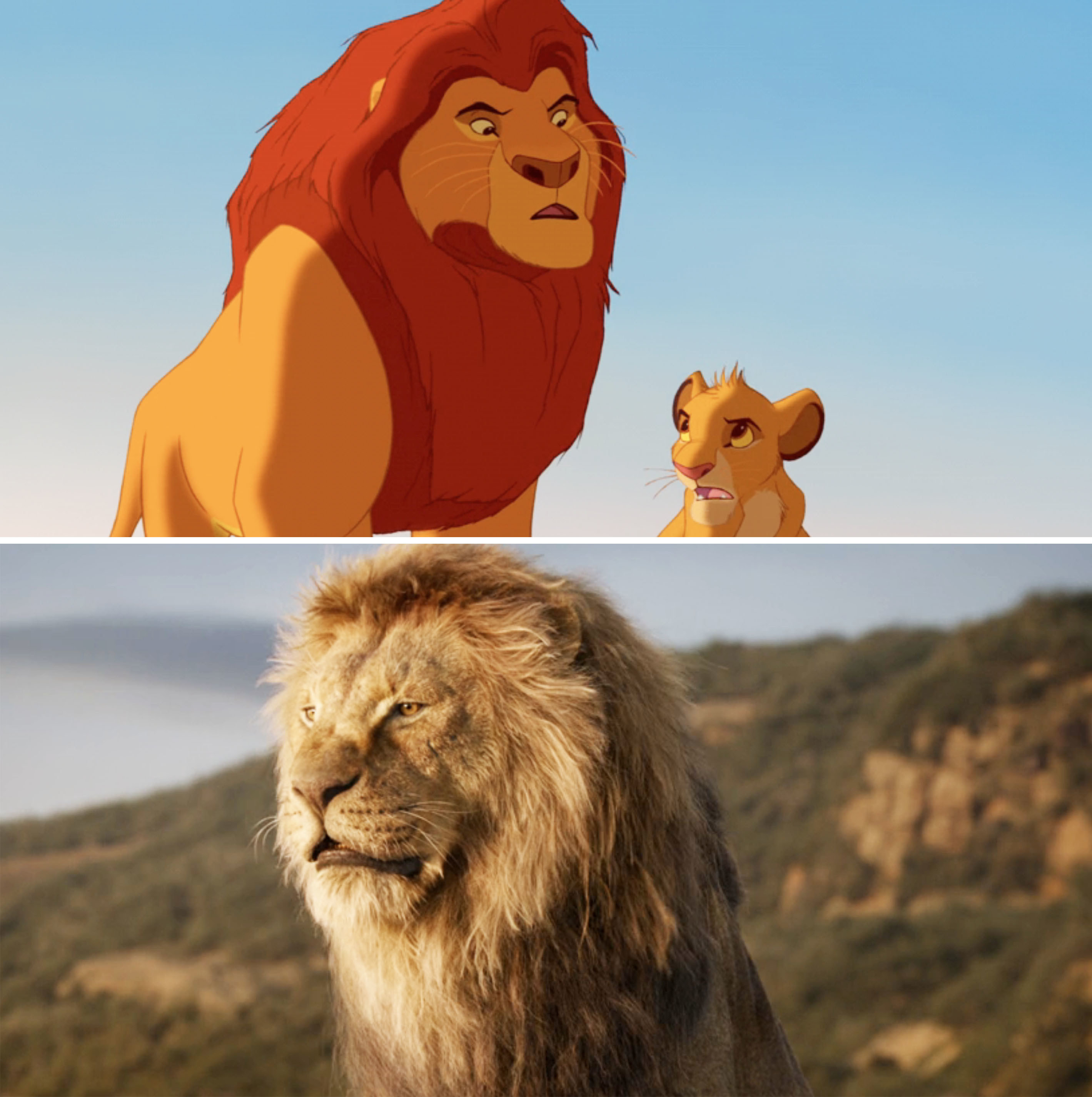 Screen grabs from &quot;The Lion King&quot;