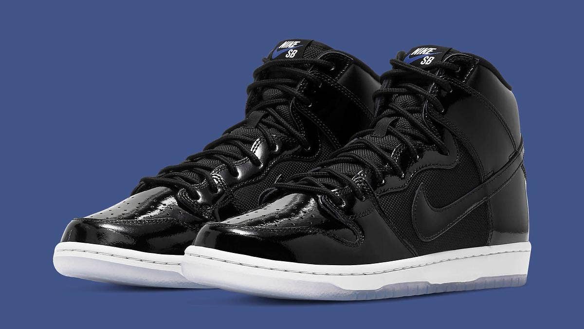 The classic 'Space Jam' Air Jordan 11 inspires the latest Nike SB Dunk High. Click here for an official look.