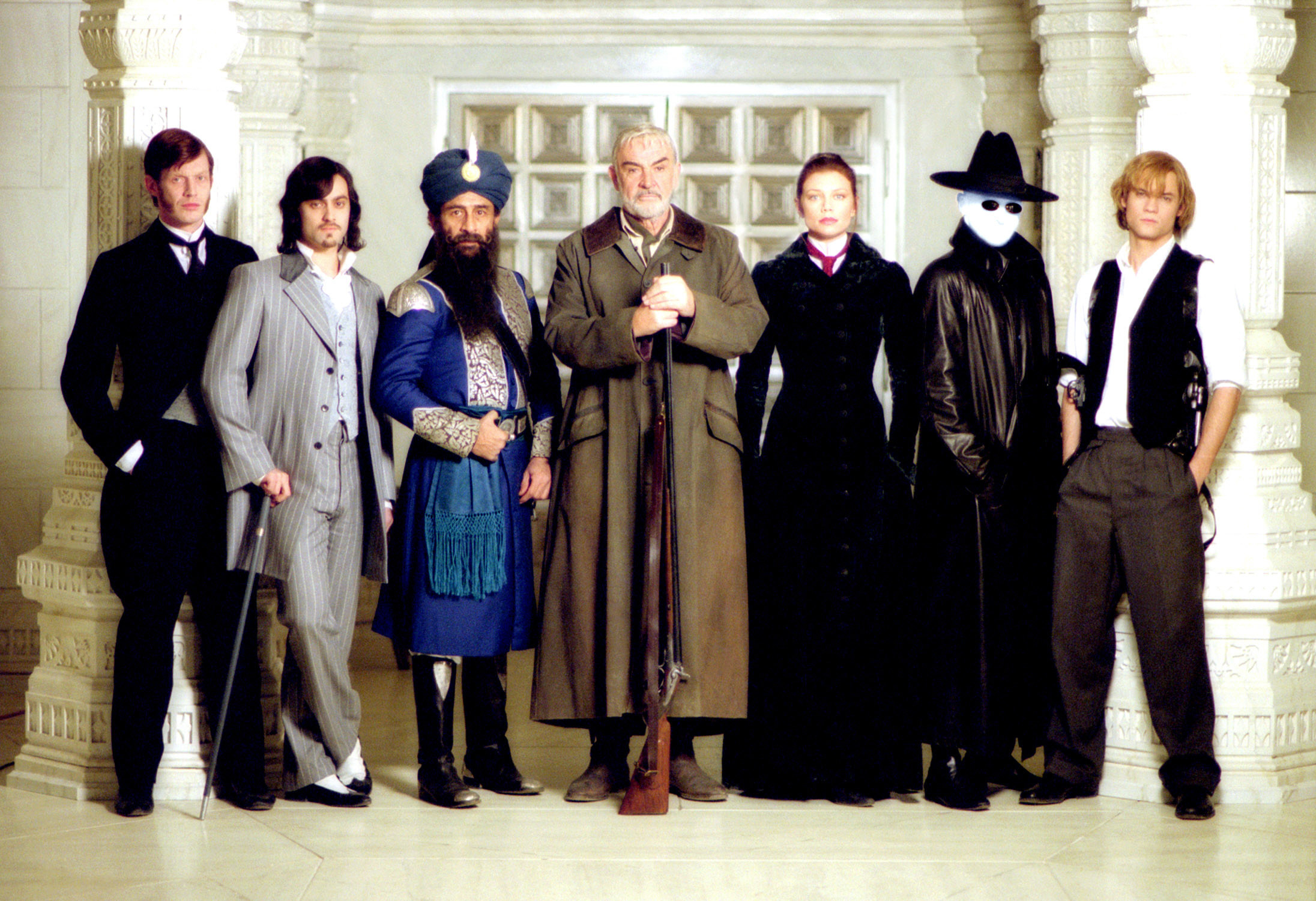 The cast of &quot;The League of Extraordinary Gentlemen&quot;