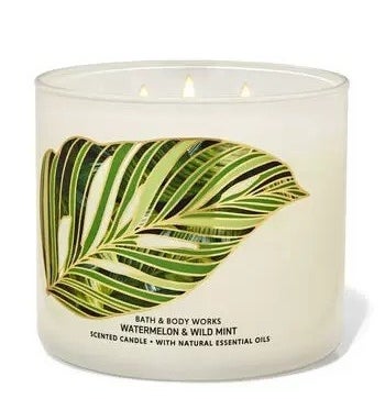 the watermelon and wild mint candle