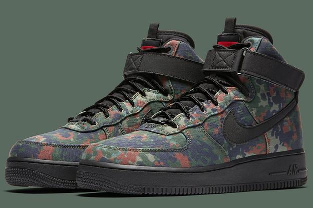 Nike air force one on sale camouflage