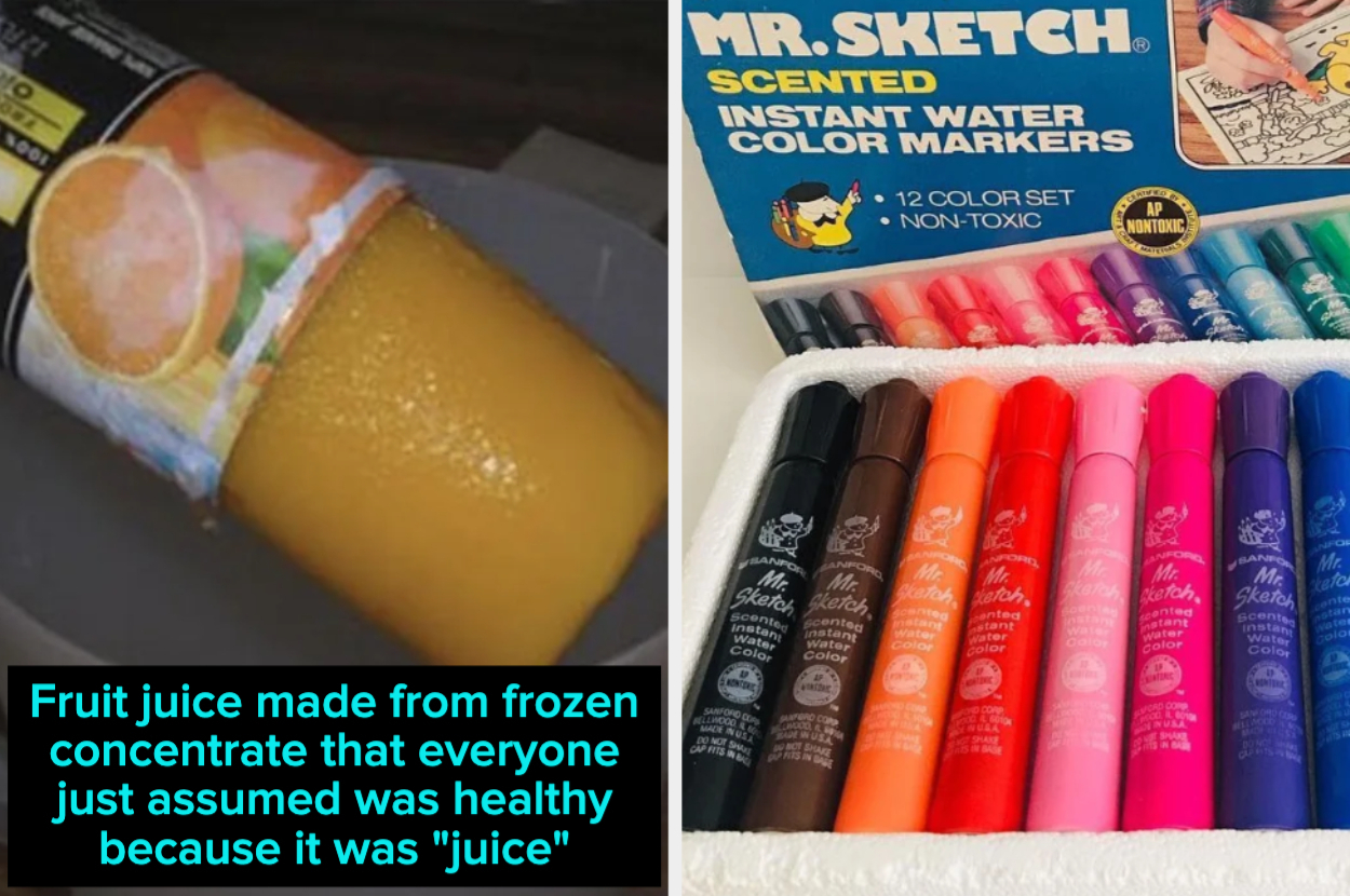 These fruit-scented markers : r/nostalgia