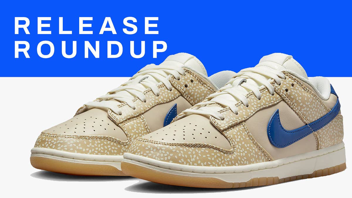 From the 'Montreal Bagel' Nike Dunk Low to the latest Sean Wotherspoon x Adidas collab, here is a complete guide to this week's best sneaker releases.