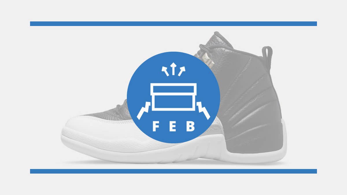 From the Air Jordan 12 'Playoffs' to the Air Jordan 1 High 'Brotherhood,' here are all the Air Jordan release dates you need to know about for February 2022.