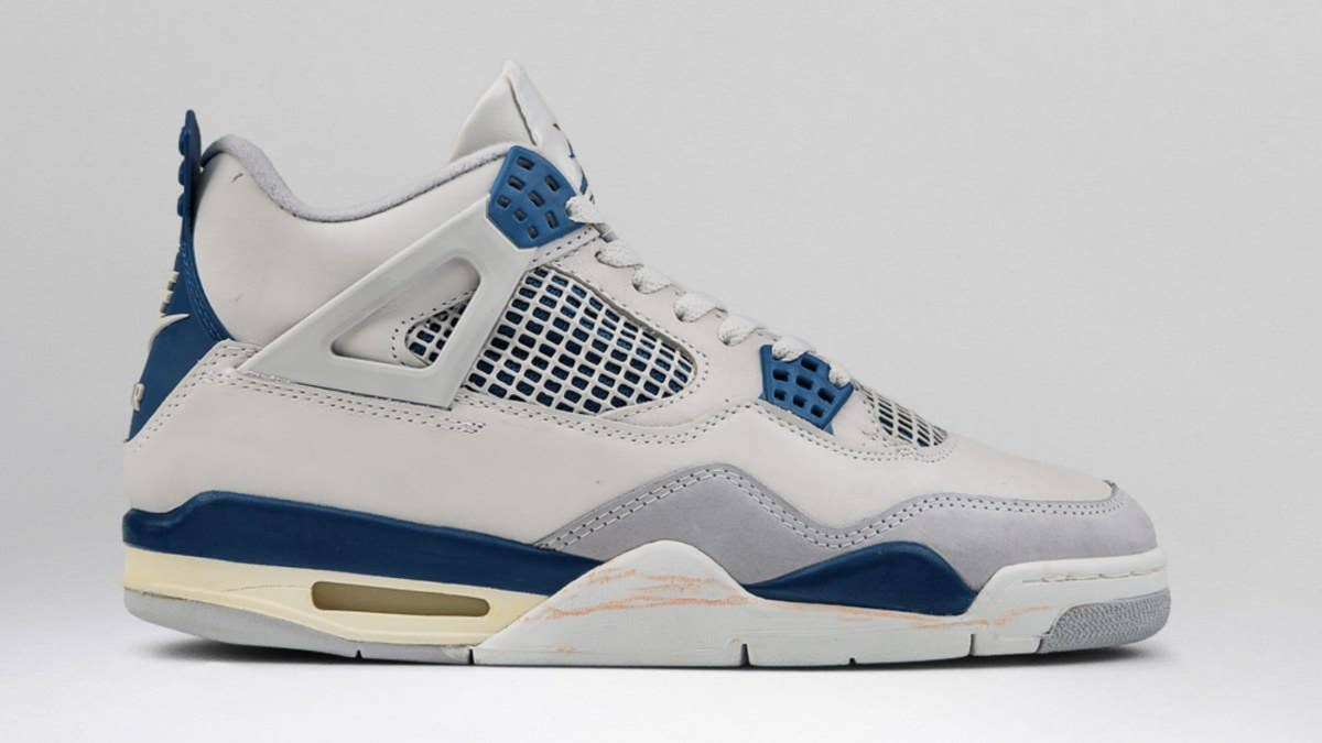 The classic 'Military Blue' colorway of the Air Jordan 4 is reportedly returning in May 2024. Click here for the early release details and additional info.