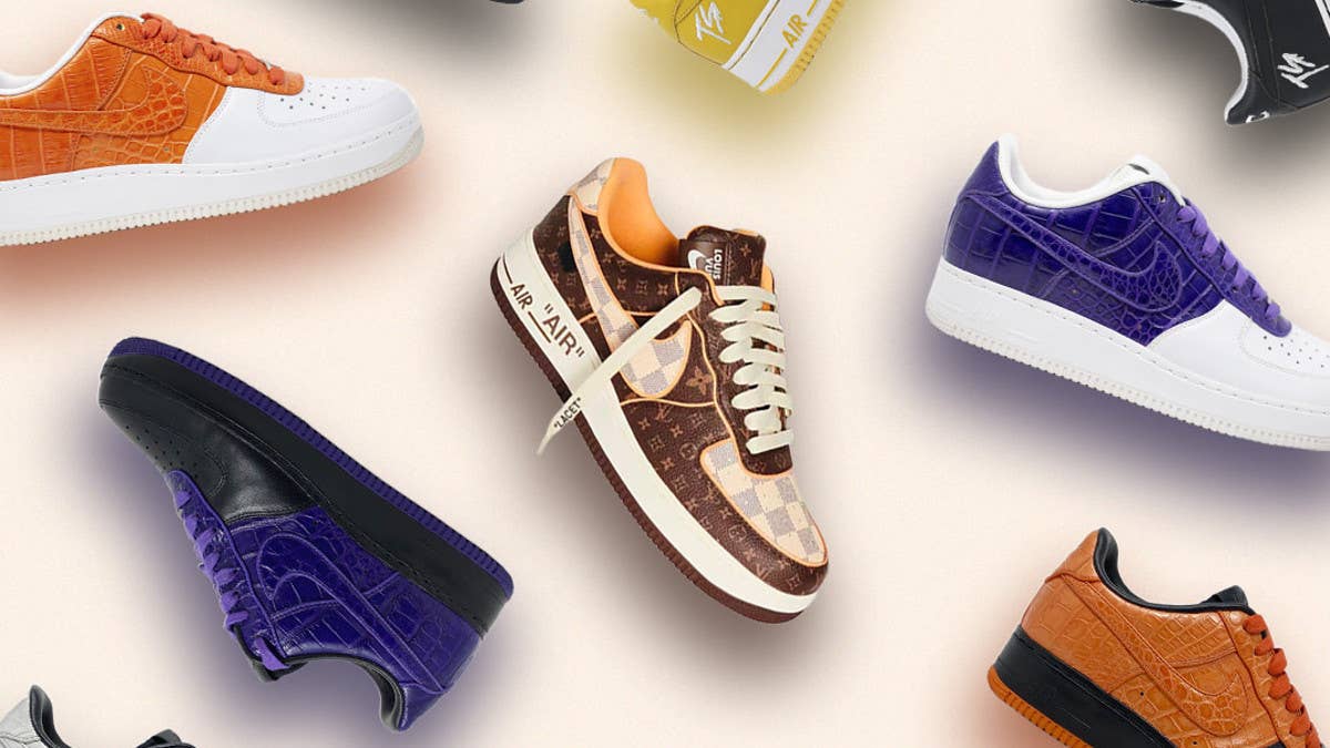Fat Joe and Mayor are giving away and raffling off a pair of Louis Vuitton x Nike Air Force 1 Low and other coveted styles of the shoe for charity.