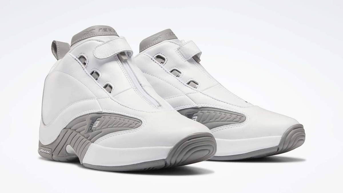 Reebok celebrates Allen Iverson's 54-point performance in January 2001 by bringing back the Answer 4 sneaker he played in during the game. Click here for more.