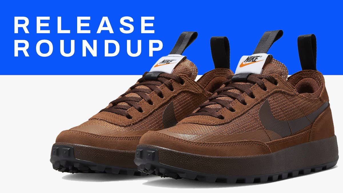 From the Tom Sachs x Nike General Purpose Shoe to the Union x Air Jordan KO 1 Low, here is a detailed guide to all of this week's best sneaker releases.
