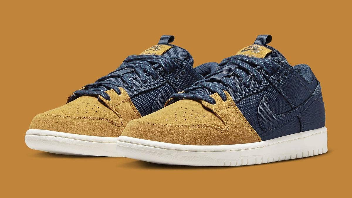 A JanSport backpack-inspired 'Tan/Navy' Nike SB Dunk Low colorway is making its way to retail soon. Here's a detailed look at the forthcoming release.