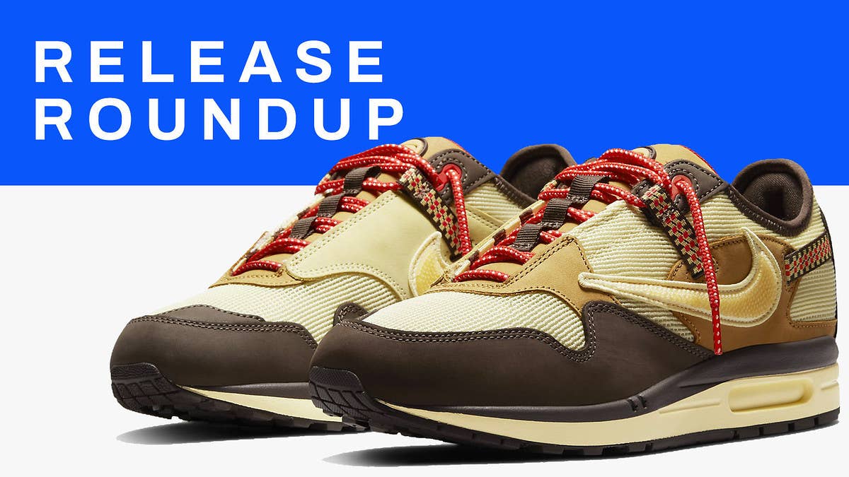 From the Travis Scott x Nike Air Max 1s and Air Trainer 1s to the Union x Air Jordan 2 restock, here is a guide to this week's best sneaker releases.