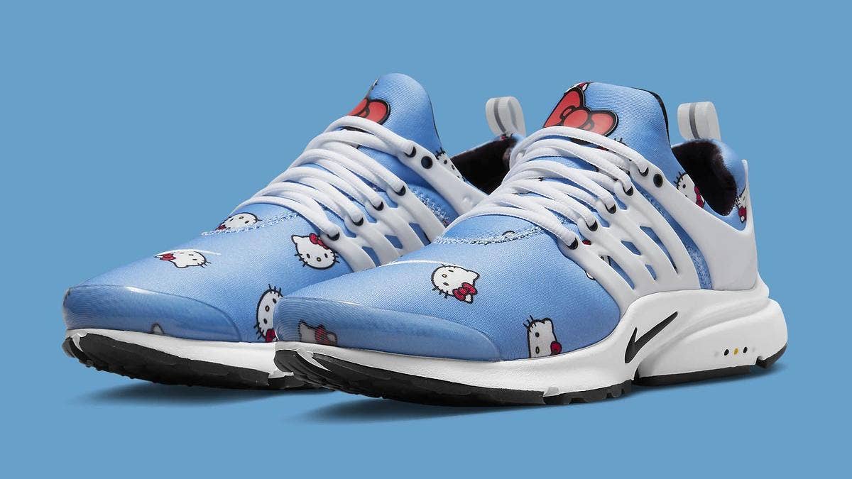 Official Nike product images have surfaced of the forthcoming Hello Kitty x Nike Air Presto collection. Click here for a detailed look and additional info.