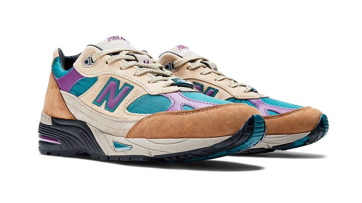 Palace Skateboards and New Balance have confirmed that their two Made in UK 991 sneaker collabs are dropping in May 2023. Click here for the release info.