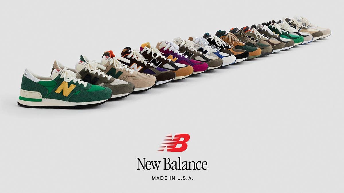 The release date and details for Aimé Leon Dore founder Teddy Santis' New Balance Made in USA Season 2 collection celebrating the 990's 40th anniversary.