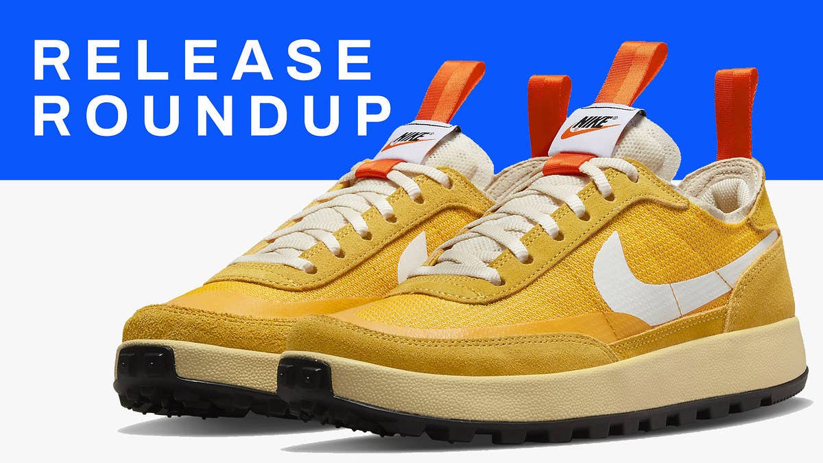 From the Tom Sachs x Nike General Purpose Shoe to the Sacai x Nike Zoom Cortez, here is a complete guide to all of this week's best sneaker releases.