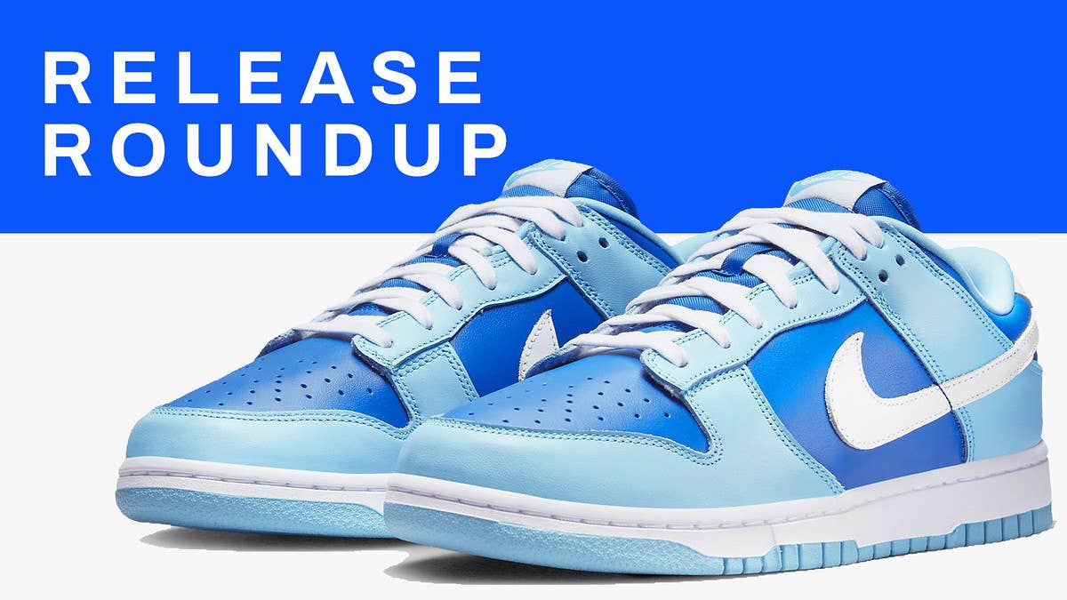 From the return of the 'Argon' Nike Dunk Low to the 'Archaeo Brown' Air Jordan 3, here is a complete guide to this week's best sneaker releases. 
