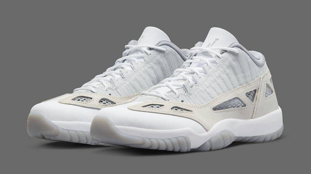 A new 'Light Orewood Brown' colorway of the Air Jordan 11 Low IE debuts in October 2022. Click here for the official release details and a closer look.