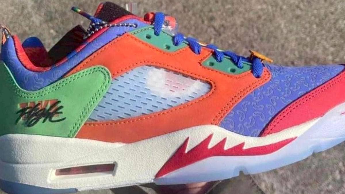 A first look at patient Michael Wilson's Air Jordan 5 Low Doernbecher sneaker has surfaced. Click here for a first look and the official release details.