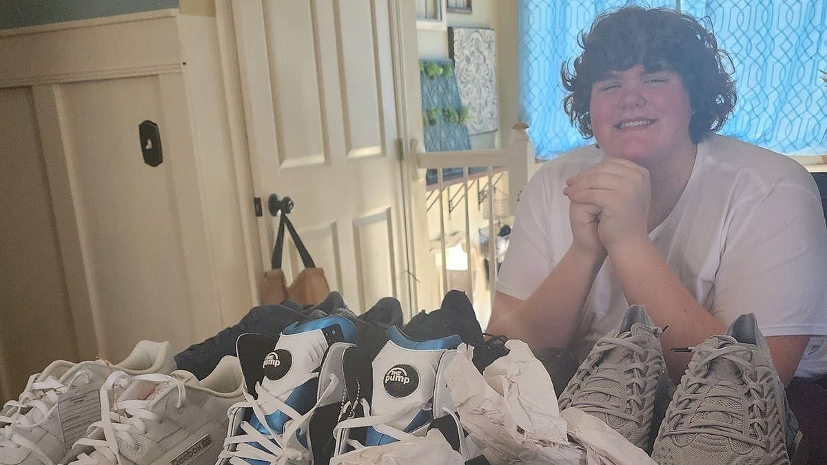 Several sneaker brands have stepped up to help Eric Kilburn, a Michigan teenager who has size 23 feet and is having trouble finding shoes that fit. 